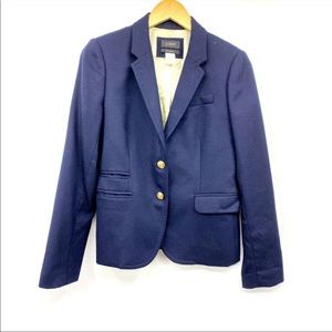 J. Crew Schoolboy Wool Navy Blazer 6